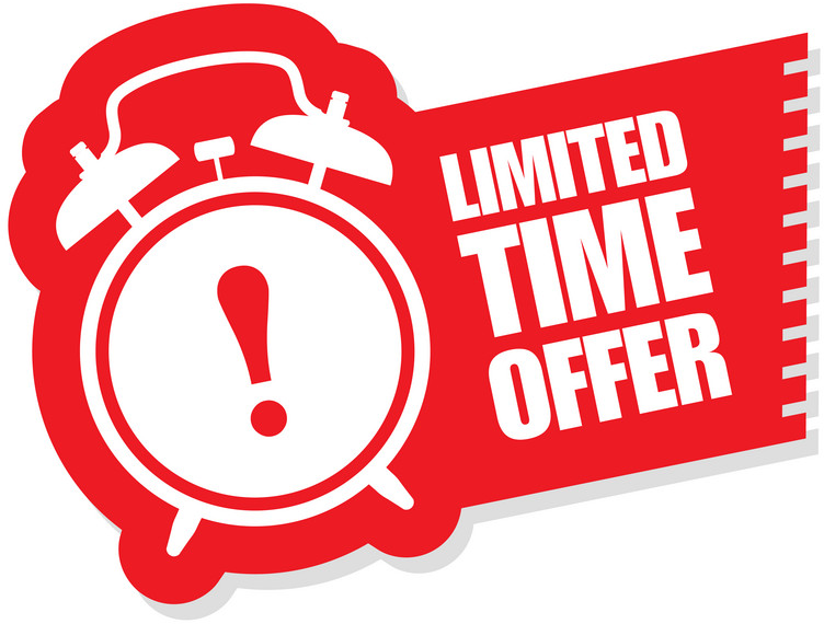 Limited time offer!