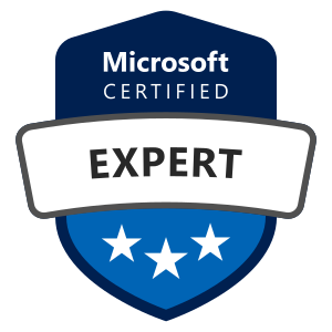 Microsoft Certified Expert badge