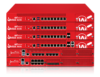 WatchGuard Rackmount Firebox appliances - modular ports, dual power for scalable business security
