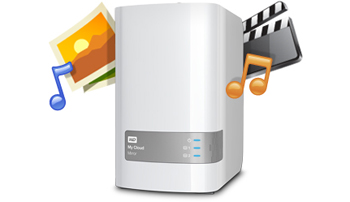 Centralized, dual-drive storage for all your media