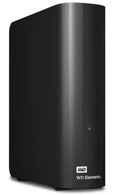 Western Digital WD Elements Desktop 8TB ELEMENTS BLACK - WDBWLG0080HBK-NESN