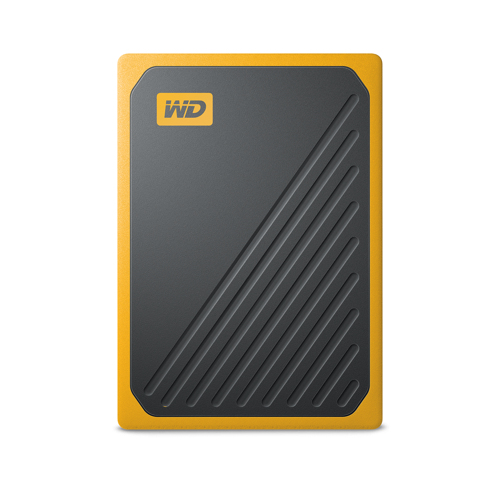 WD My Passport Go Blue Front