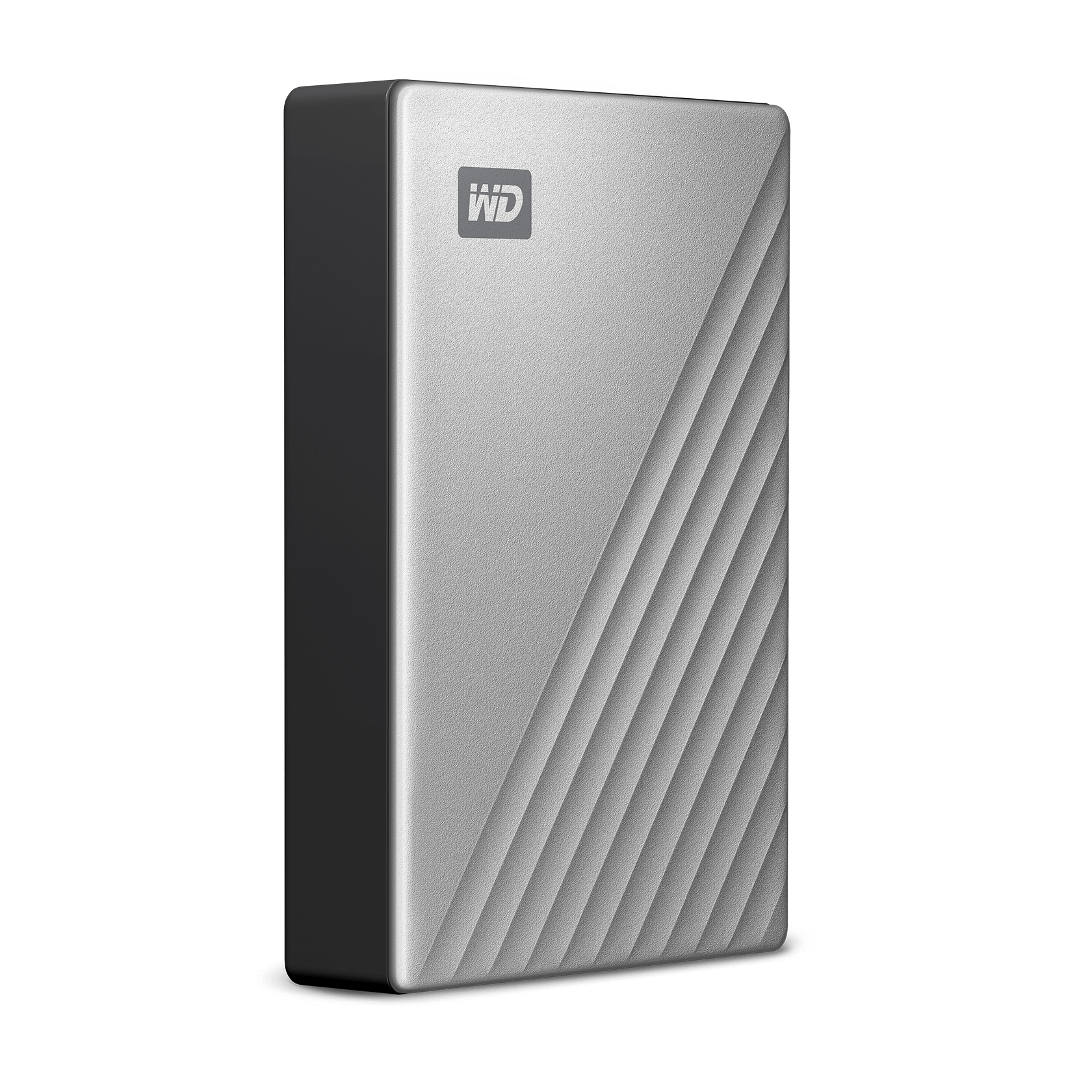 WD My Passport Ultra for Mac 4-5TB Silver Left