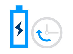 Stay mobile with the long-lasting, rechargeable battery.