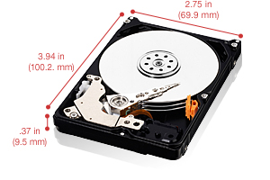 WD AV-25 Dimensions