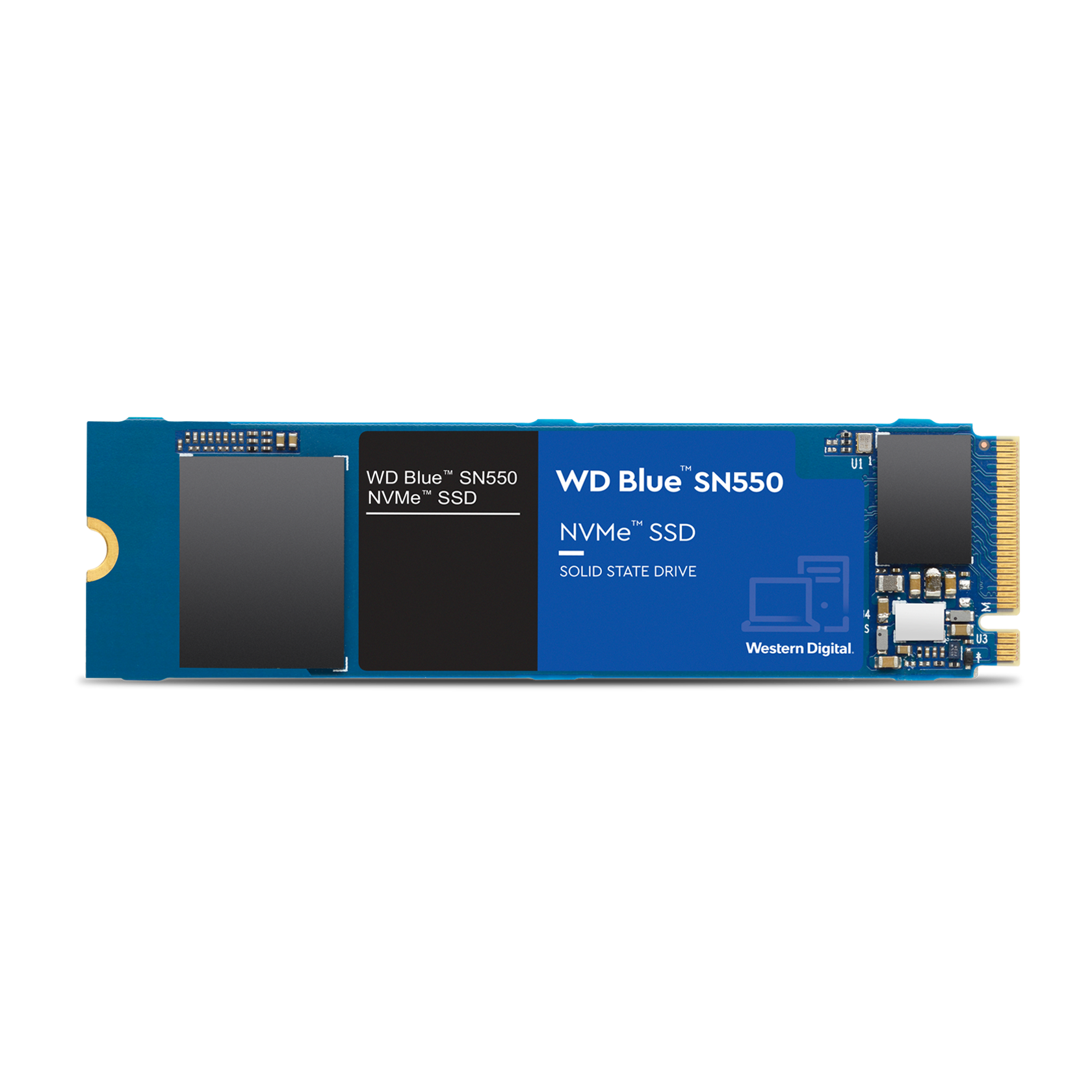 WD Blue SN550 NVMe SSD Front