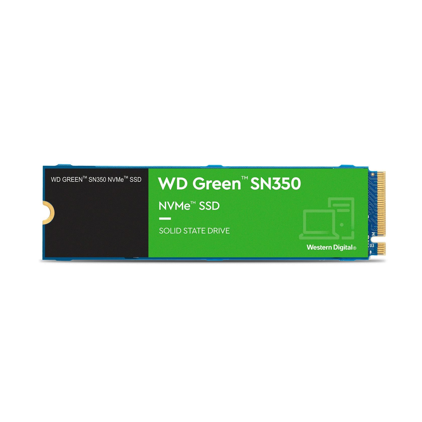 WD Green SN350 NVMe SSD Front