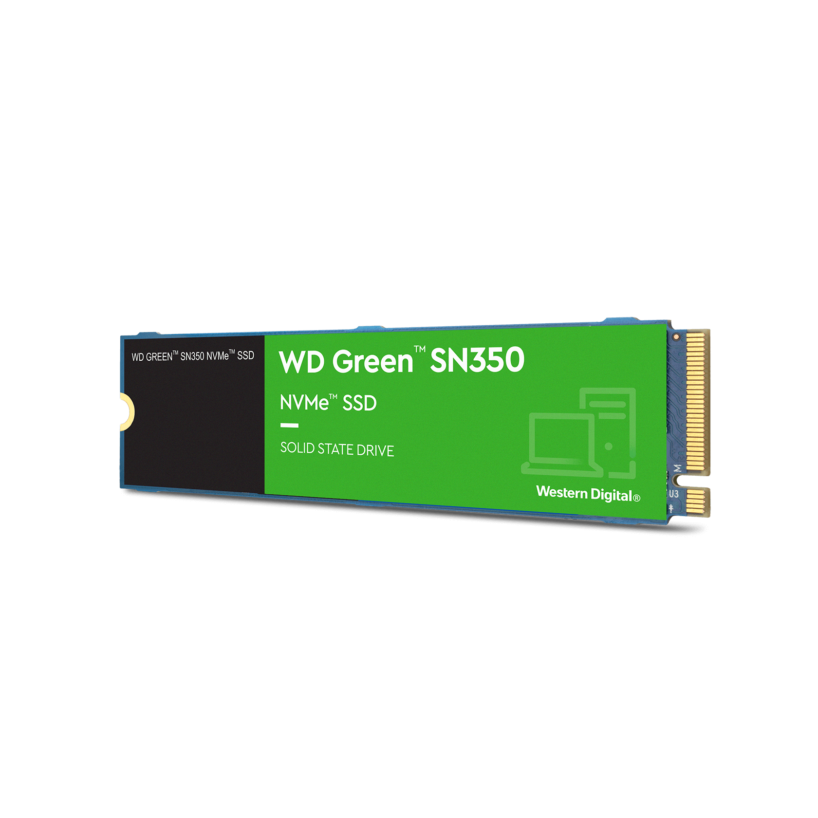 WD Green SN350 NVMe SSD Left