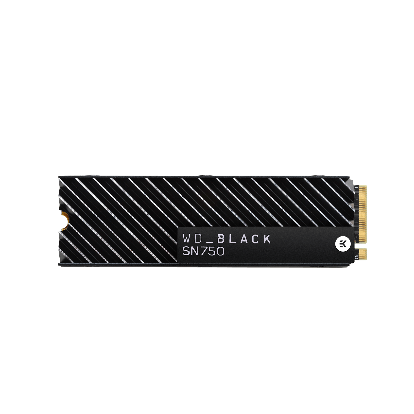 WD_BLACK SN750 NVMe SSD with Heatsink Front