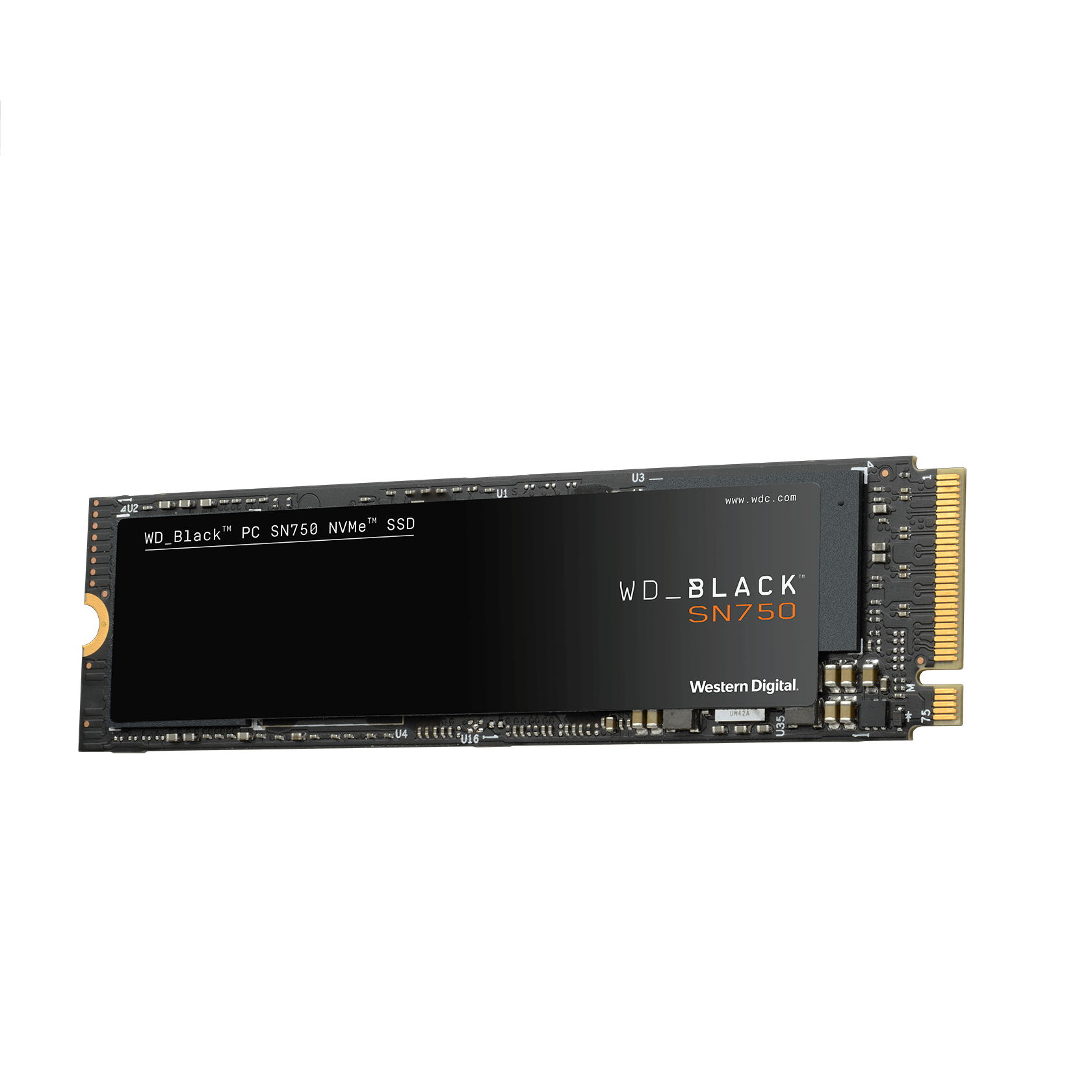 WD_BLACK SN750 NVMe SSD Side
