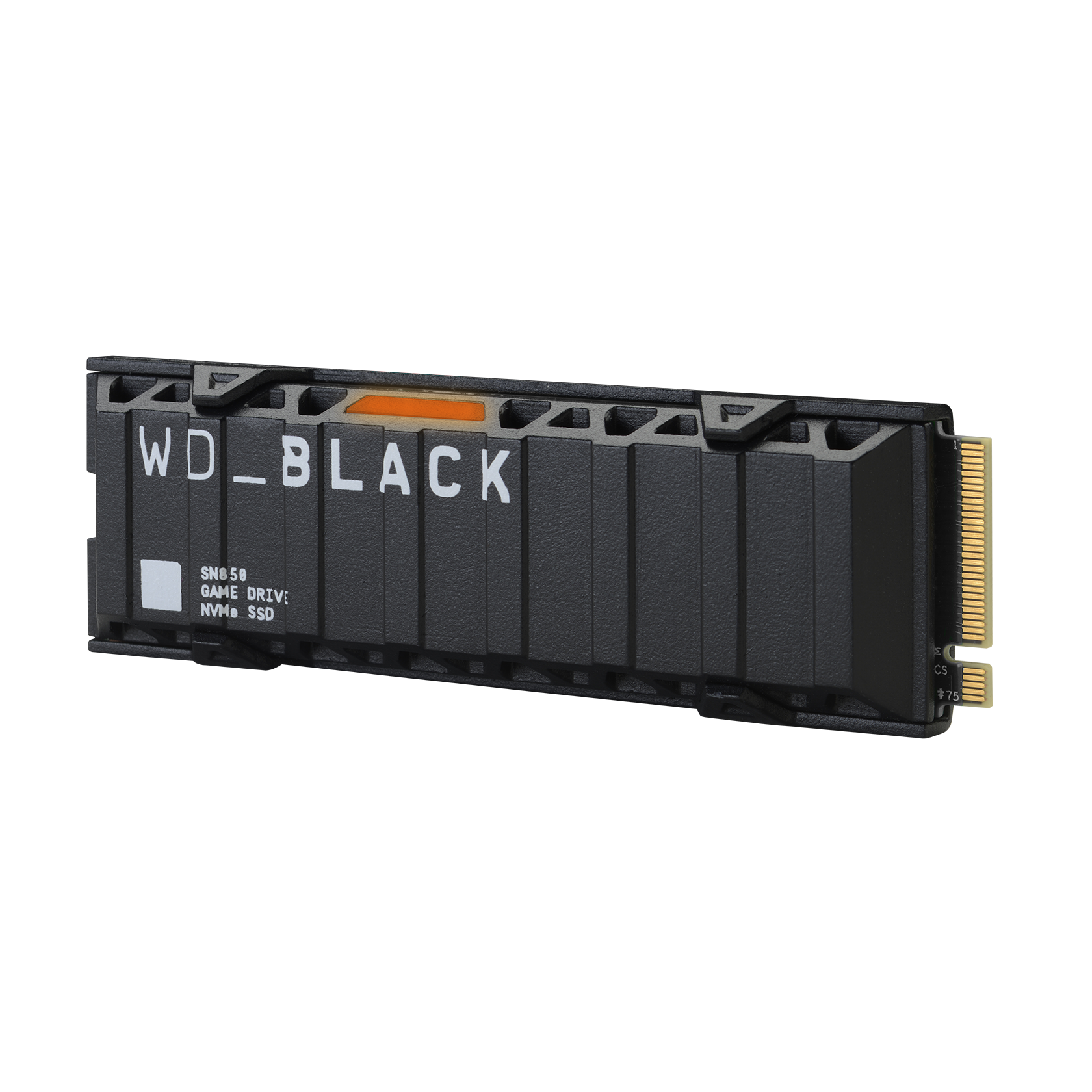 WD_BLACK SN850 NVMe SSD with Heatsink Side