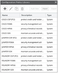 Configuration Policy Library