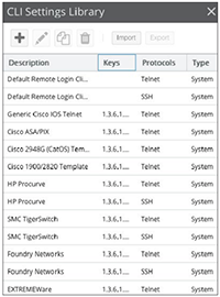 CLI Setting Library