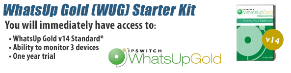 WhatsUP Gold (WUG) Starter Kit