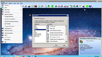 Powerful remote control and desktop sharing capabilities