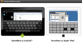 Mobile remote control from iOS and Android devices