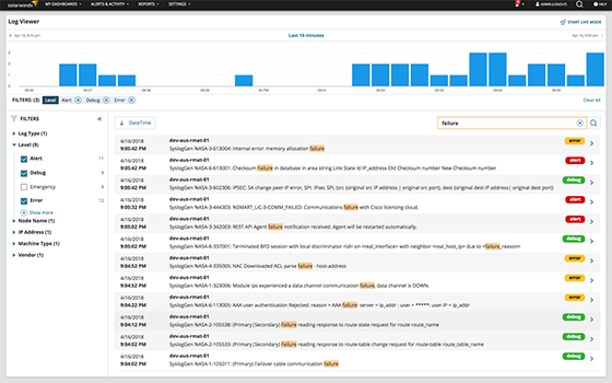 Log Analyzer Screenshot