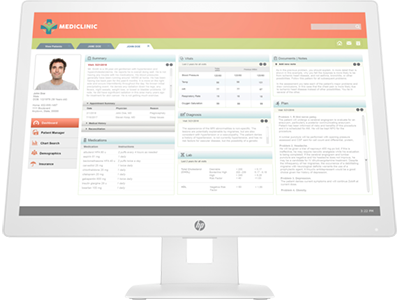 HP Healthcare Edition HC241 Clinical Review Monitor