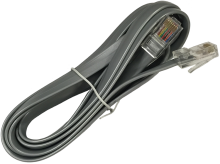 RJ45 Rollover Serial Console Cable 7 Feet 