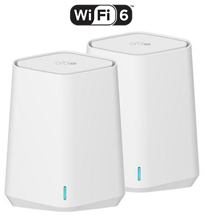 NETGEAR AX1800 Dual-Band Orbi Pro WiFi 6 Mini Mesh System