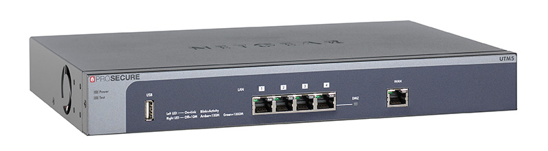 NETGEAR ProSecure UTM5 Appliance