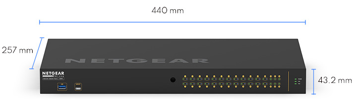 M4250-26G4F-PoE+ Front