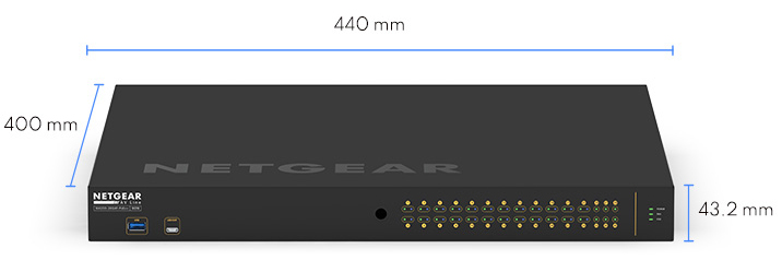 M4250-26G4F-PoE++ Front