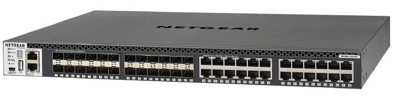 NETGEAR M4300-24XF全ポート10G L3スイッチ NETGEAR M4300-24XF | NetGuardStore.com