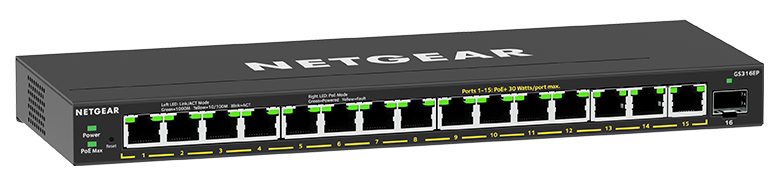 NETGEAR GS316EP | NetGuardStore.com