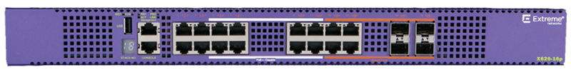 Extreme Networks ExtremeSwitching X620 16-port PoE Switch