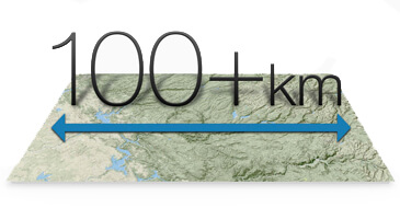 Long-Range Links: 100+ km