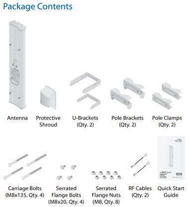 AM-5G20 and AM-5G19 Package Contents
