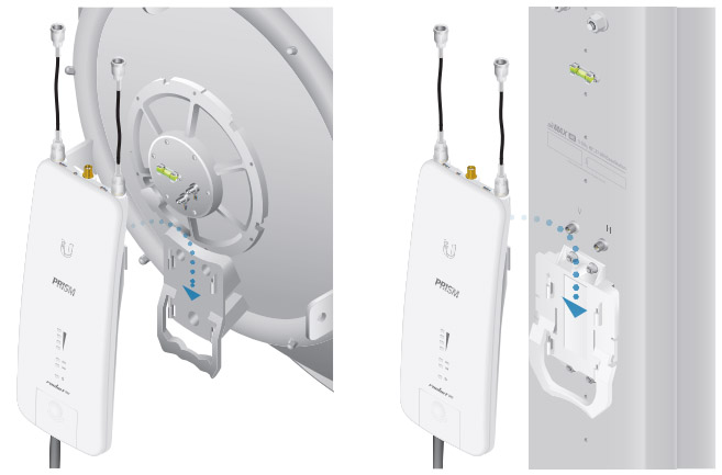 The Rocket5ac Prism is compatible with the following RocketDish and Sector antennas.