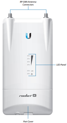 Rocket5ac Lite Front View