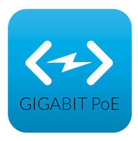 Convenient PoE+ Support