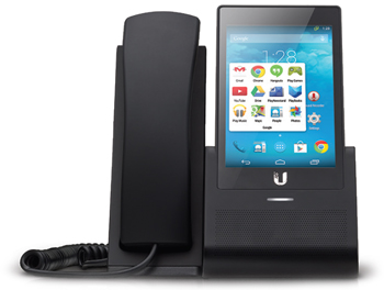 front view of UniFi VoIP