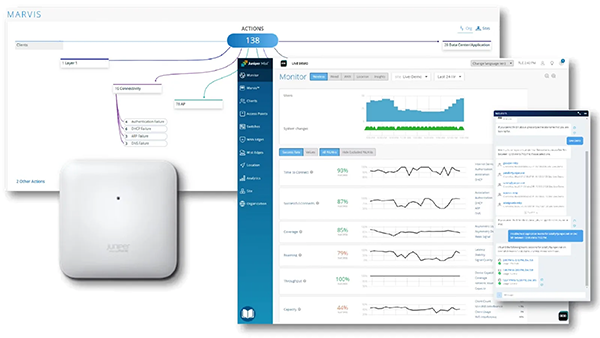 HPE Juniper Access Point and Mist cloud service