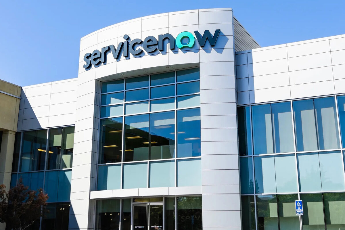 The ServiceNow headquarters building
