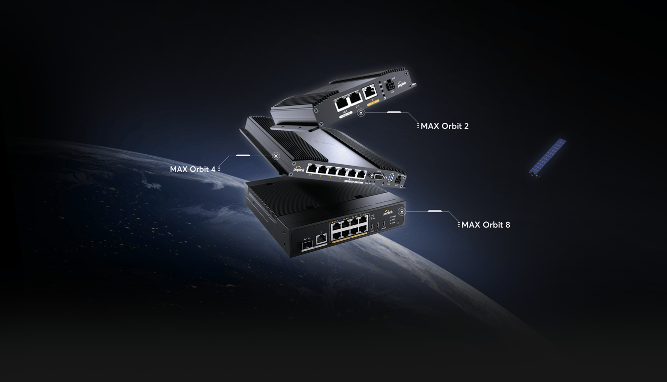 Peplink MAX Orbit Series Multi-Orbit Satellite Routers