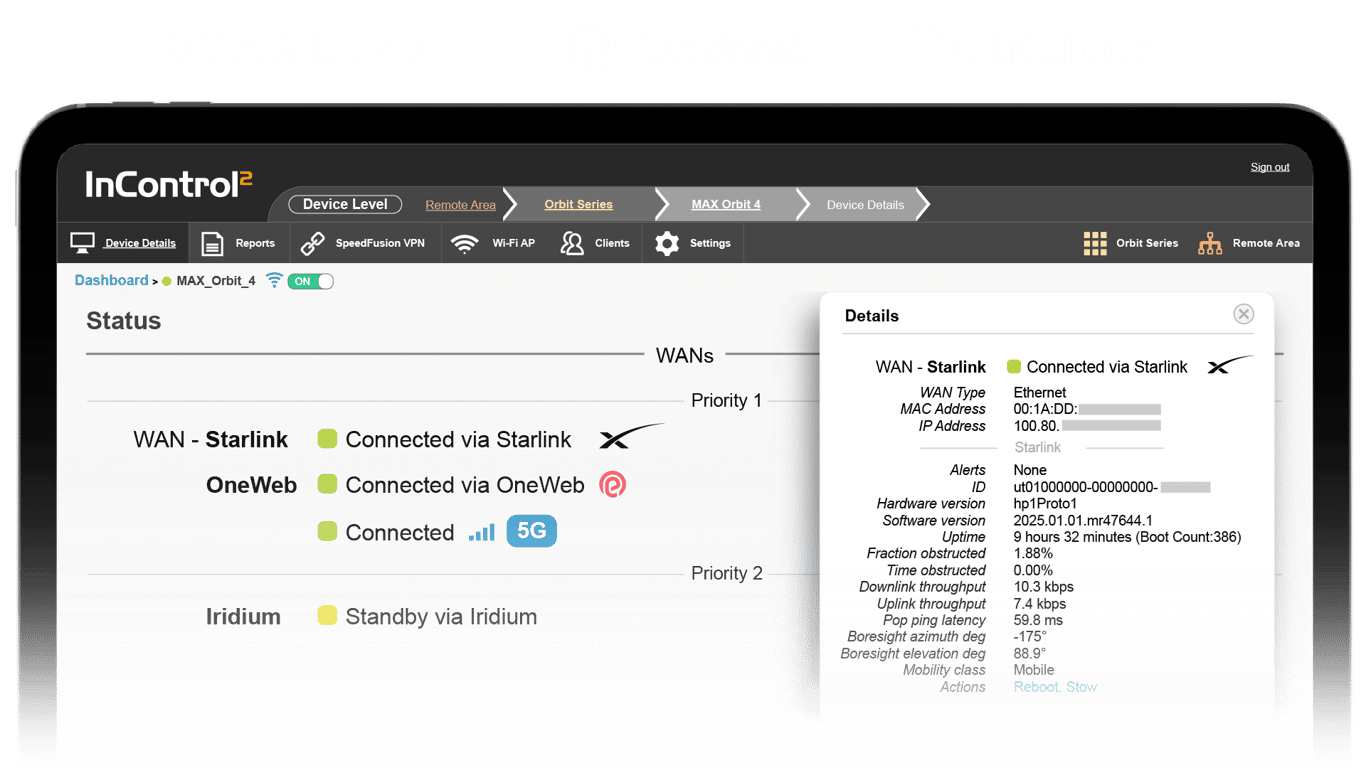 Peplink InControl unified management
