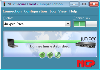 NCP Secure Client – Juniper Edition for Windows 32/64 bit