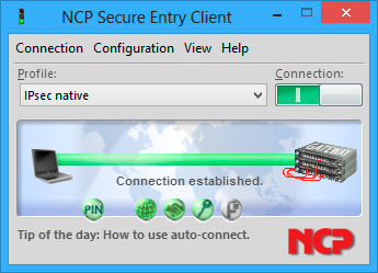 NCP Secure Entry Client for Windows 32/64 bit