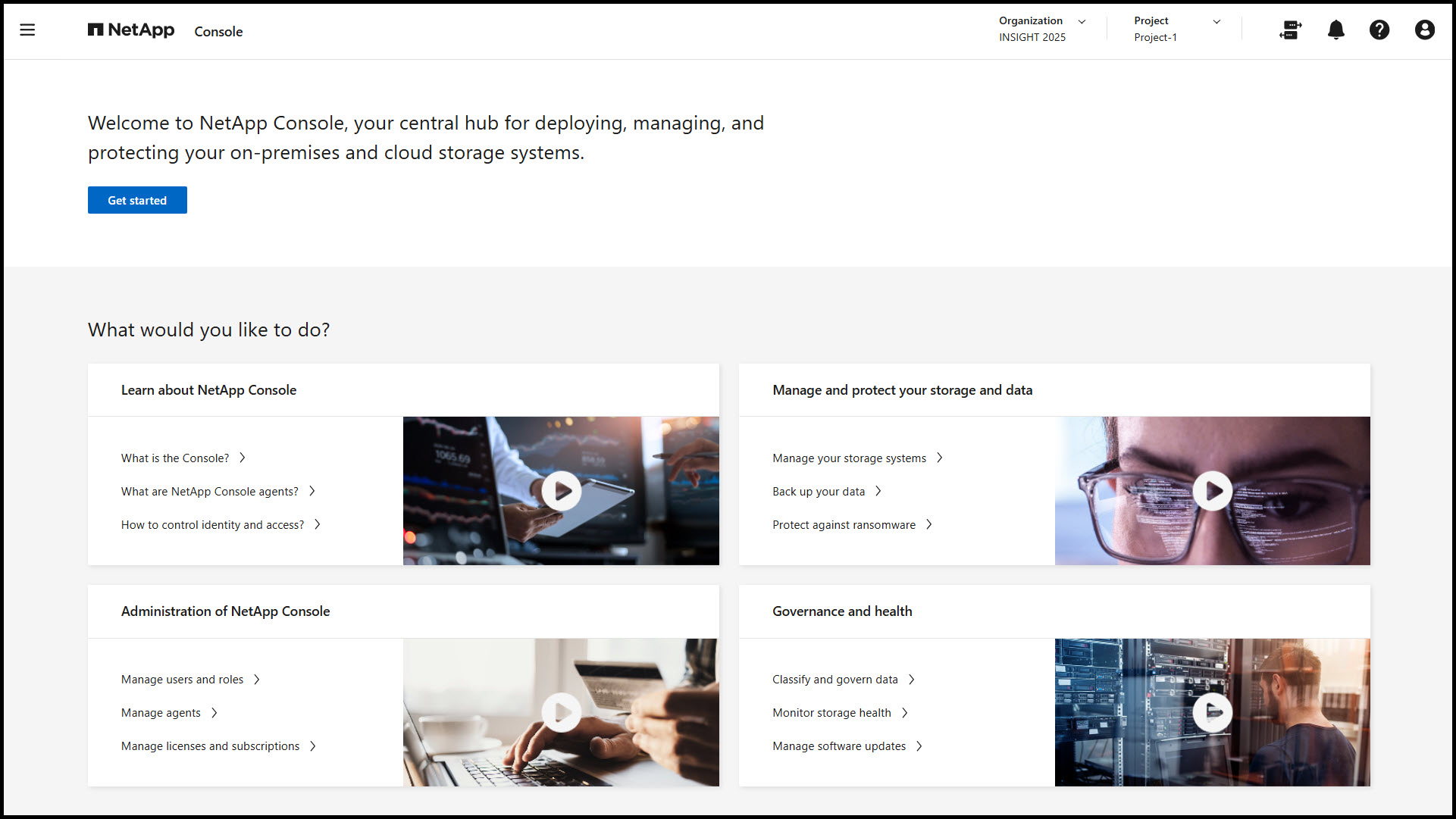 Intelligent, simplified operations