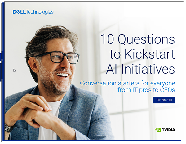 10 Questions to Kickstart AI Initiatives E-book