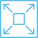 Operate and Scale Icon