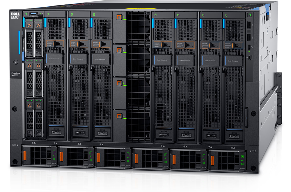 PowerEdge MX7000 Rear