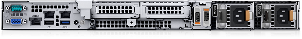 PowerEdge R350 Rear