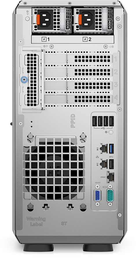 PowerEdge T350 Rear