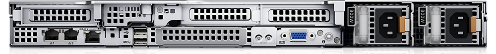 PowerEdge R650xs Rear