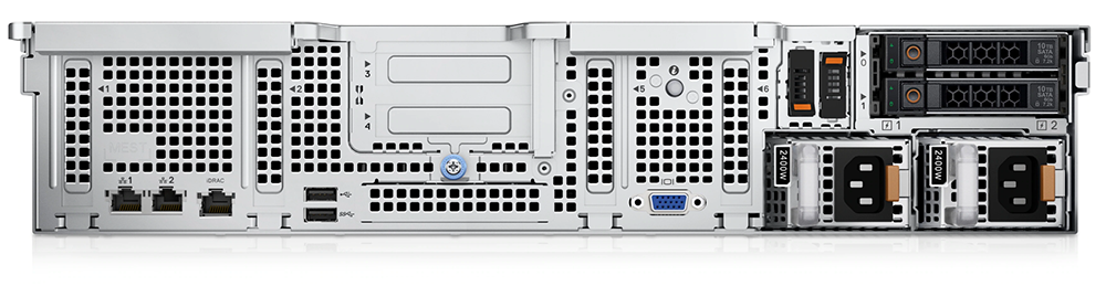 PowerEdge R750xs Rear